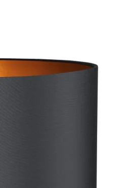 Lampa stojąca SALVADOR BLACK kolor Czarny (41122108) - KASPA