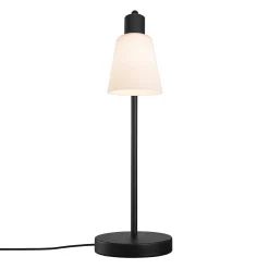 Lampa stołowa ze szklanym kloszem MOLLI Nordlux E14 25W Szkło Czarny