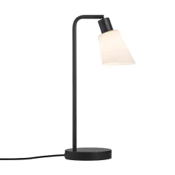 Lampa stołowa ze szklanym kloszem MOLLI Nordlux E14 25W Szkło Czarny