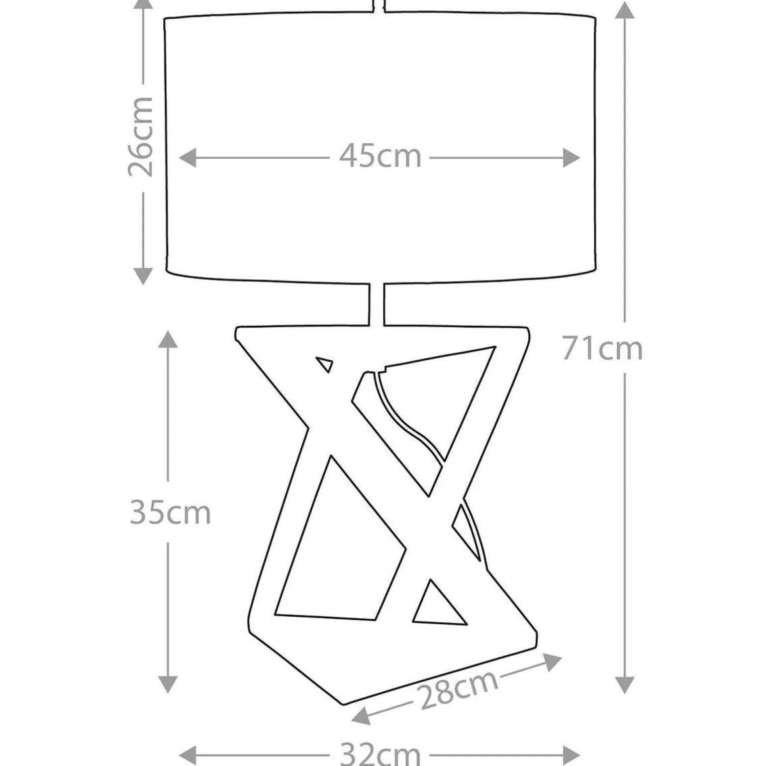 Lampa stołowa Aegeus (AEGEUS-TL) - Elstead Lighting