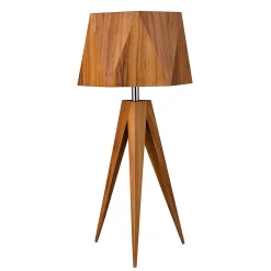 Lampa stołowa Angular (QN-ANGULAR-TL-TEAK) - Quintiesse