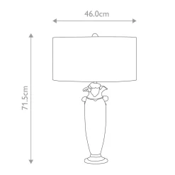 Lampa stołowa Bienville (FB-BIENVILLE-TL) - Elstead Lighting