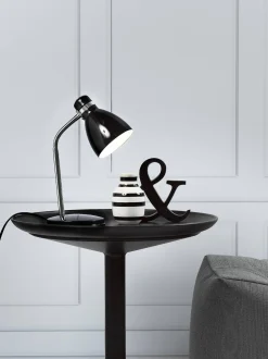 Lampa stołowa CYCLONE Nordlux E14 15W Metal Czarny