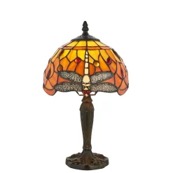 Lampa Stołowa Dragonfly flame (64091) Tiffany