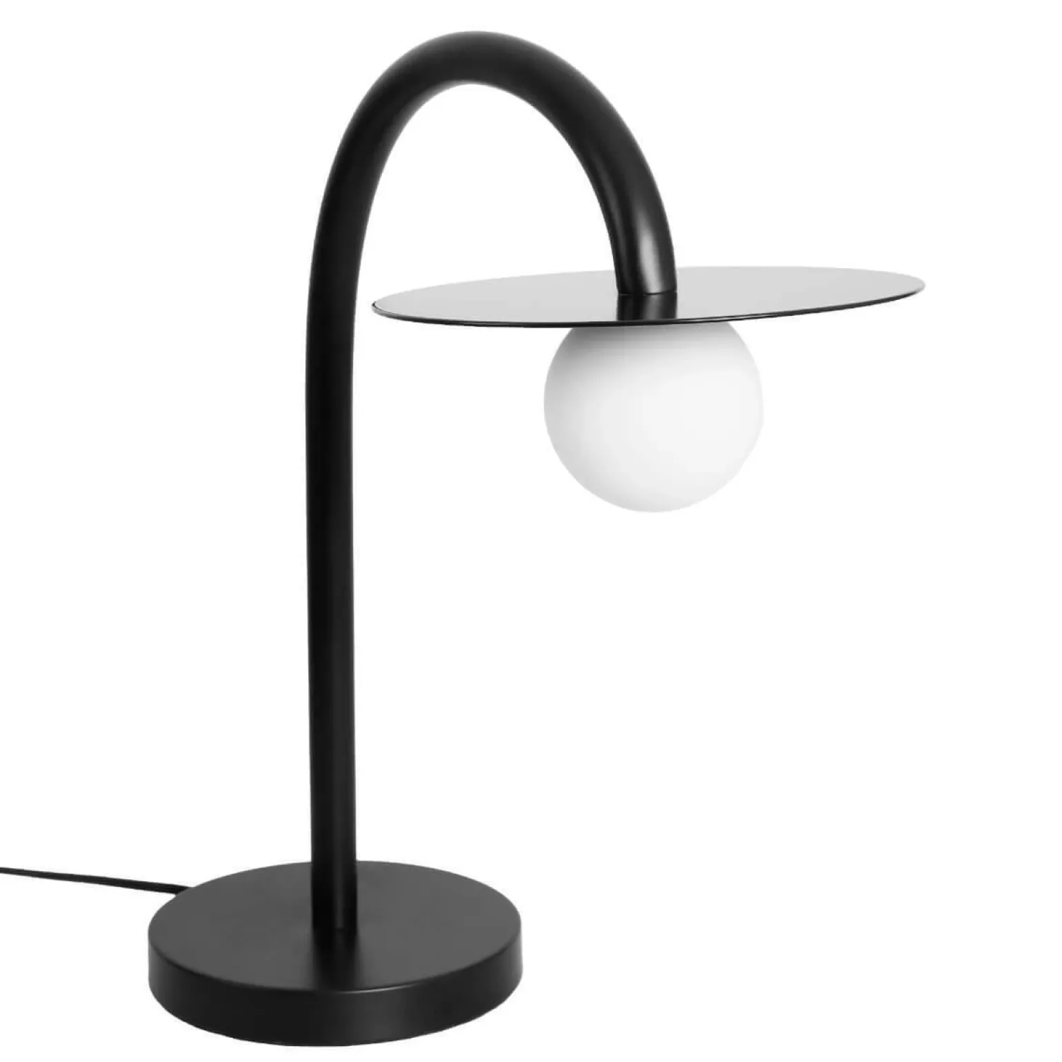 Lampa stołowa ENIGMA czarna (T0053) - MAXLIGHT