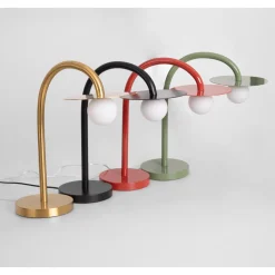 Lampa stołowa ENIGMA zielona (T0059) - MAXLIGHT