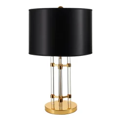 Lampa stołowa EXCLUSIVO czarna 65 cm (DN921) - Step into Design