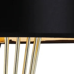 Lampa stołowa Filo Table czarno-złota 85 cm (MT1235) - Step into Design