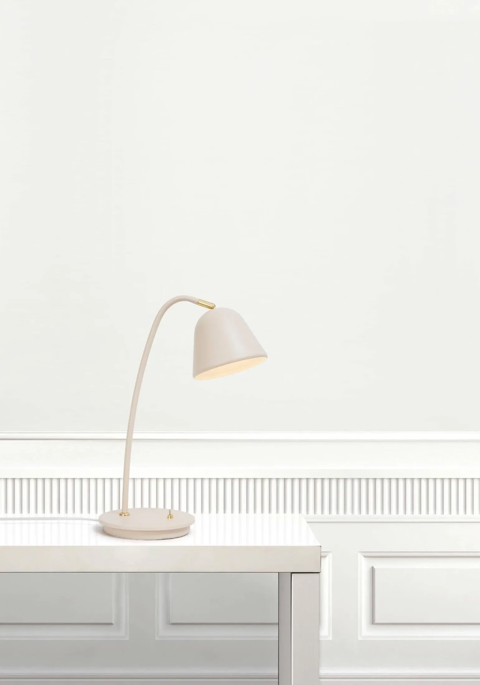 Lampa stołowa FLEUR Nordlux E14 15W Metal Beżowy