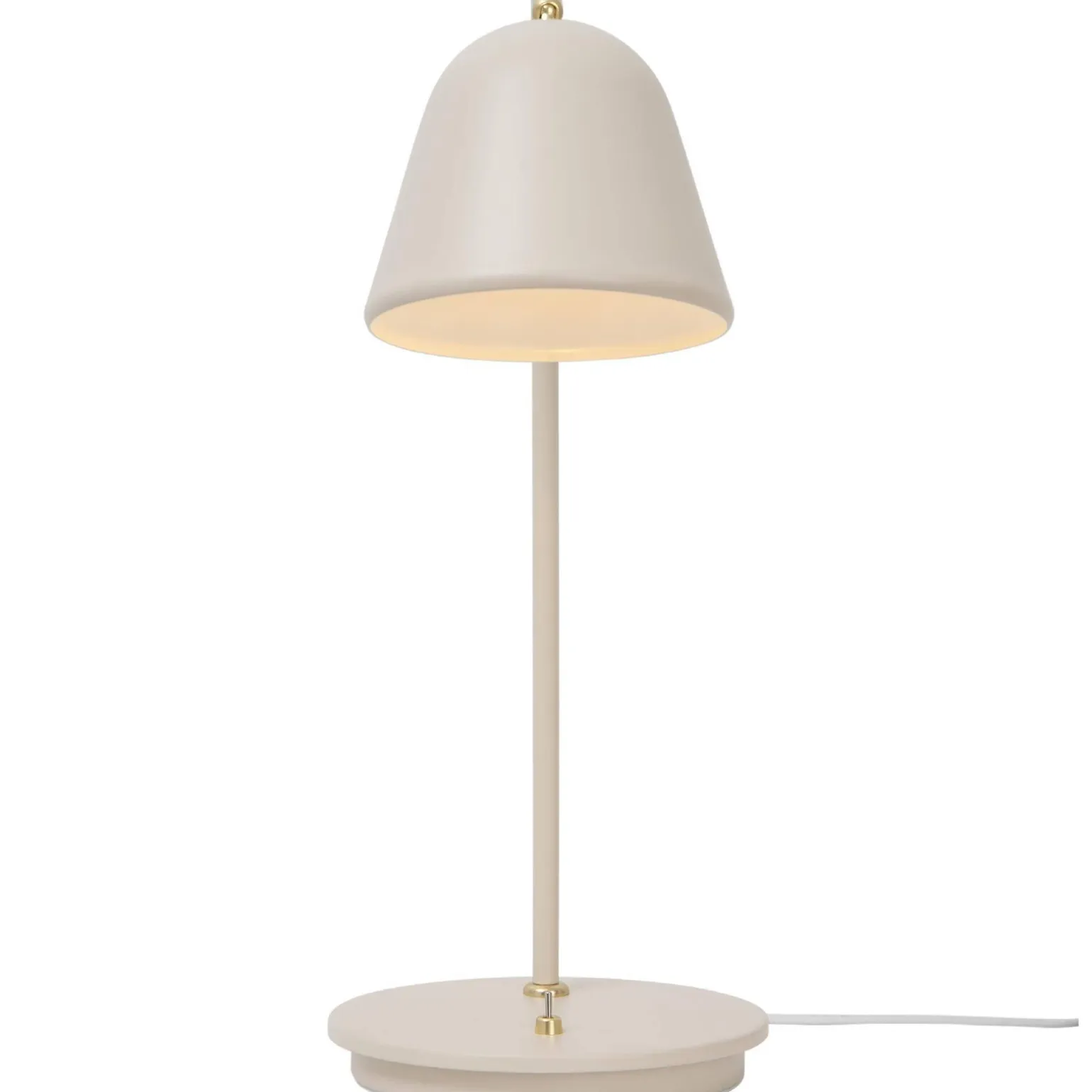 Lampa stołowa FLEUR Nordlux E14 15W Metal Beżowy