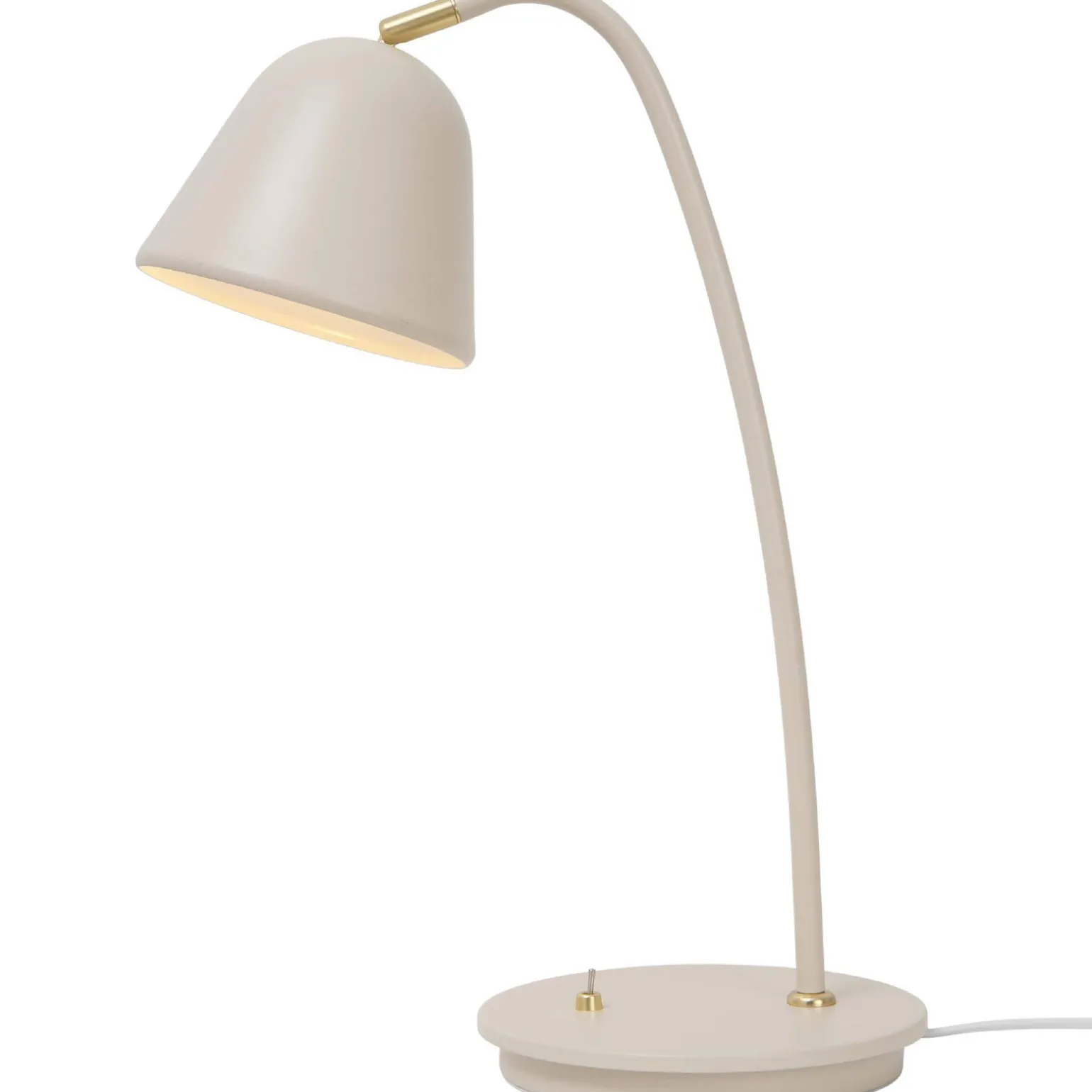 Lampa stołowa FLEUR Nordlux E14 15W Metal Beżowy