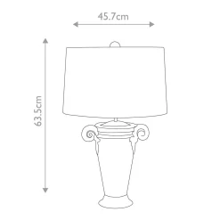 Lampa stołowa Gallier (FB-GALLIER-TL) - Elstead Lighting
