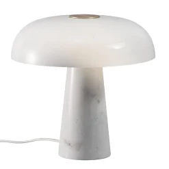 Lampa stołowa GLOSSY Nordlux E27 15W Marmur Biały