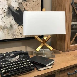 Lampa stołowa Jackson Square (GN-JACKSON-SQUARE-TL) - Elstead Lighting