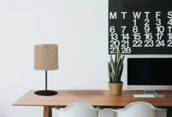 Lampa stołowa Lamego G - Jutowa (400 mm) (2030) - Shilo