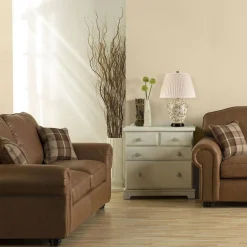 Lampa stołowa Leaves Brown Gold (LEAVES-BR-GL-TL) - Elstead Lighting