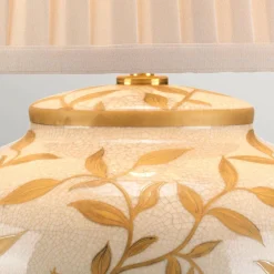 Lampa stołowa Leaves Brown Gold (LEAVES-BR-GL-TL) - Elstead Lighting