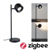 Lampa stołowa LED Smart Home Zigbee Puric Pane 2700K 400lm 4,5W czarna (PL79782) - PAULMANN