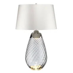 Lampa stołowa Lena (LENA-TL-L-SMOKE-OWSS) - Elstead Lighting