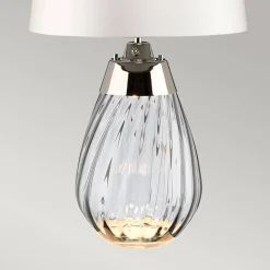 Lampa stołowa Lena (LENA-TL-S-SMOKE-OWSS) - Elstead Lighting