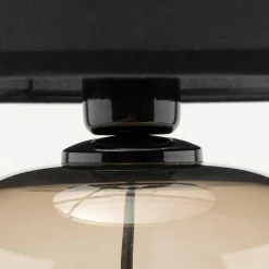 Lampa stołowa MELODY bursztynowo-czarna (5988) - TK Lighting