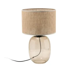 Lampa stołowa MELODY bursztyn / juta (5986) - TK Lighting