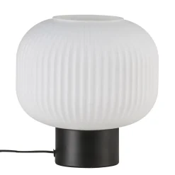 Lampa stołowa MILFORD Nordlux E27 40W Szkło Czarny