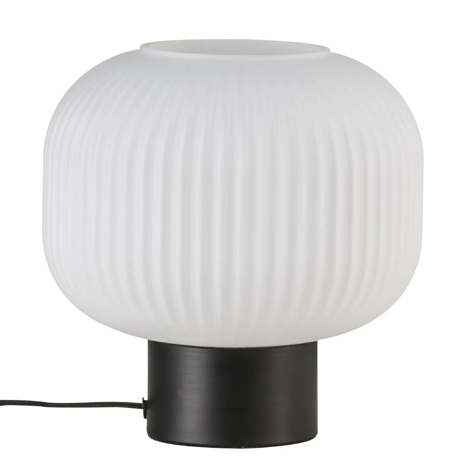 Lampa stołowa MILFORD Nordlux E27 40W Szkło Czarny