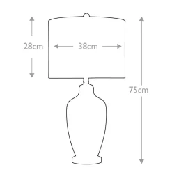 Lampa stołowa Nicolls (QZ-NICOLLS) - Elstead Lighting