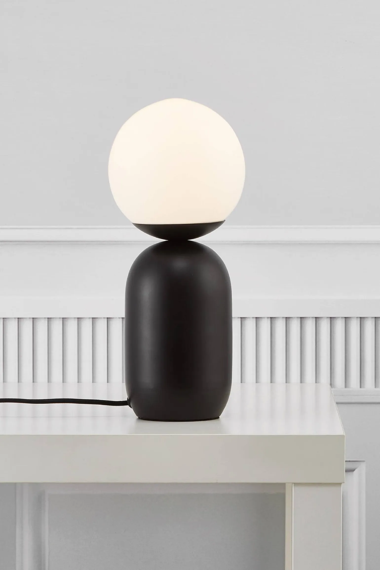 Lampa stołowa NOTTI Nordlux E14 25W Metal Czarny