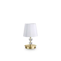 Lampa stołowa PEGASO Mosiądz (PEGASO_TL1_SMALL_OTTONE) - Ideal Lux