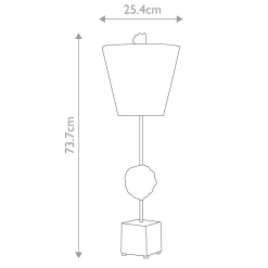 Lampa stołowa Petra (FB-PETRA-TL) - Elstead Lighting
