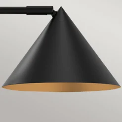 Lampa stołowa Remyck - 1 źródło światła - Matowa czerń (ALM-REMYCK-TL-BK) - Elstead Lighting