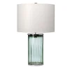 Lampa stołowa Reno - 1 źródło światła - Zielone/ Polerowany nikiel (QN-RENO-GREEN-PN) - Quintiesse