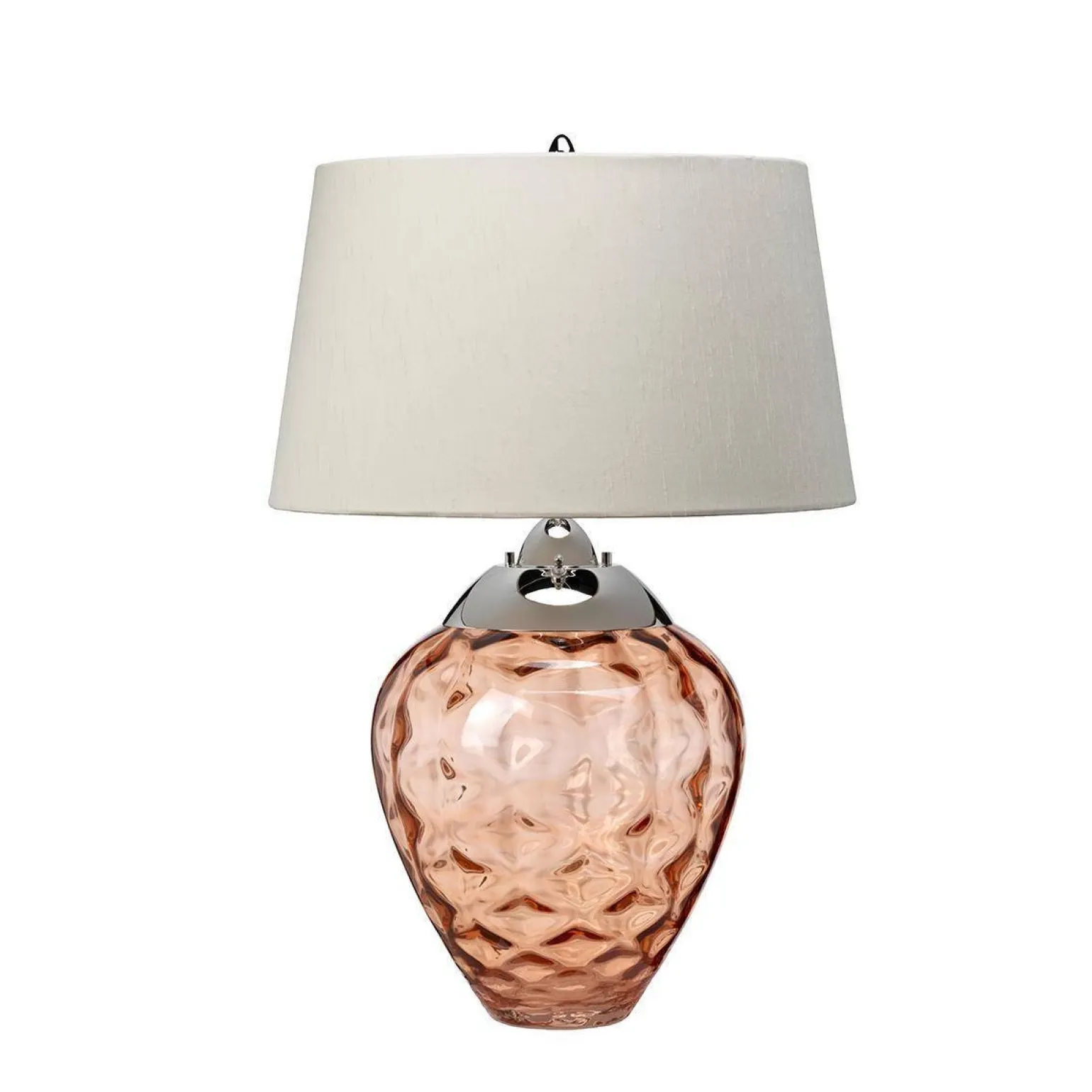 Lampa stołowa Samara - 2 źródła światła - Łososiowa (QN-SAMARA-TL-SLM) - Quintiesse