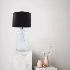Lampa stołowa SAMASUN TRANSPARENT (5501BK) - Zuma Line