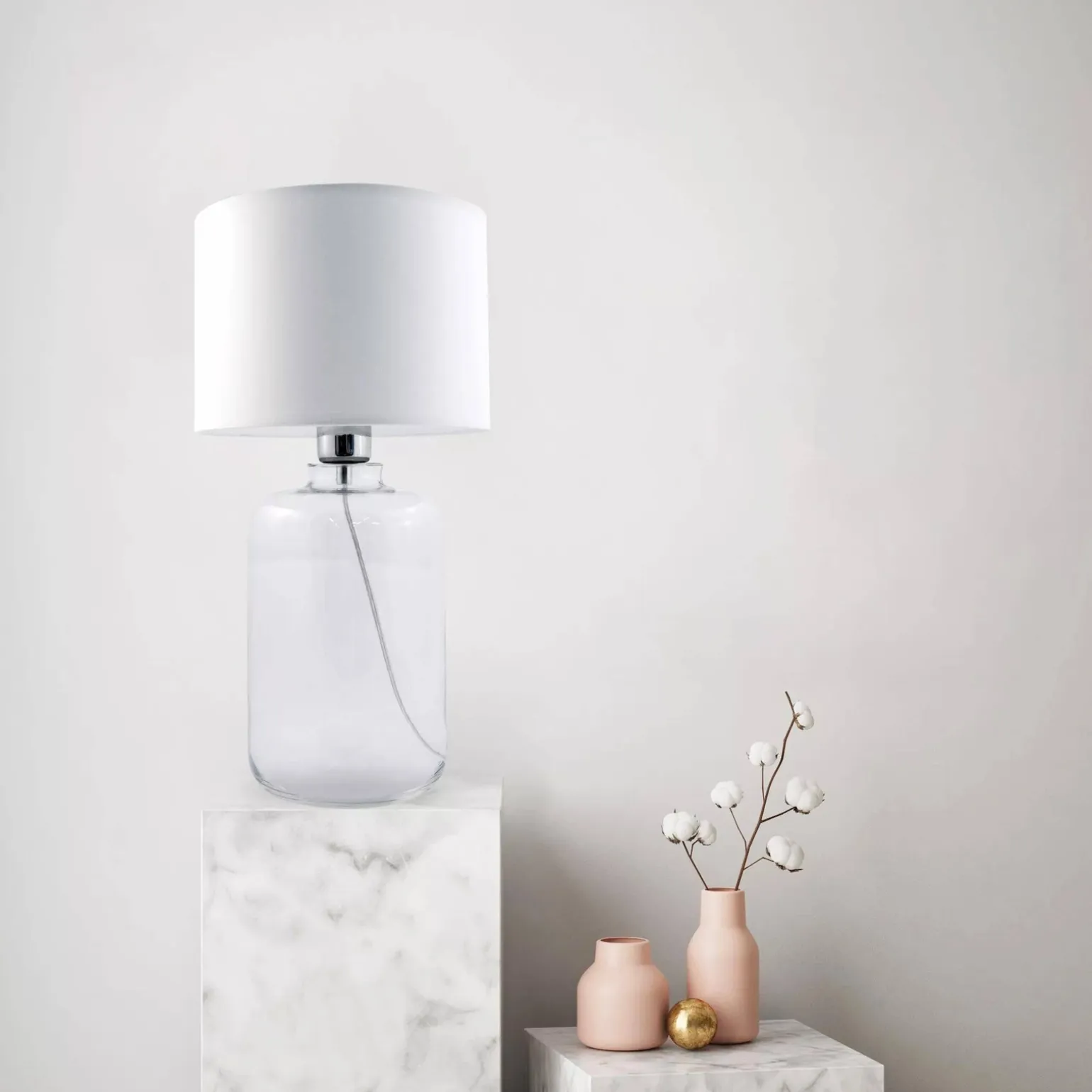 Lampa stołowa SAMASUN TRANSPARENT (5500WH) - Zuma Line