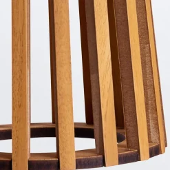 Lampa stołowa Slatted (QN-SLATTED-TL-TEAK) - Quintiesse