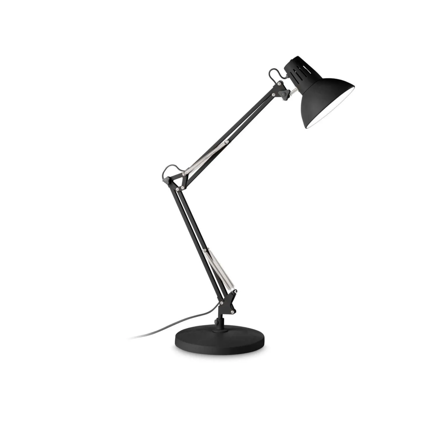 Lampa stołowa WALLY Czarny (WALLY_TL1_TOTAL_BLACK) - Ideal Lux