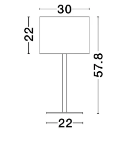 Lampa stołowa wewnętrzna GUAVIARE (LE44957) - Luces Exclusivas