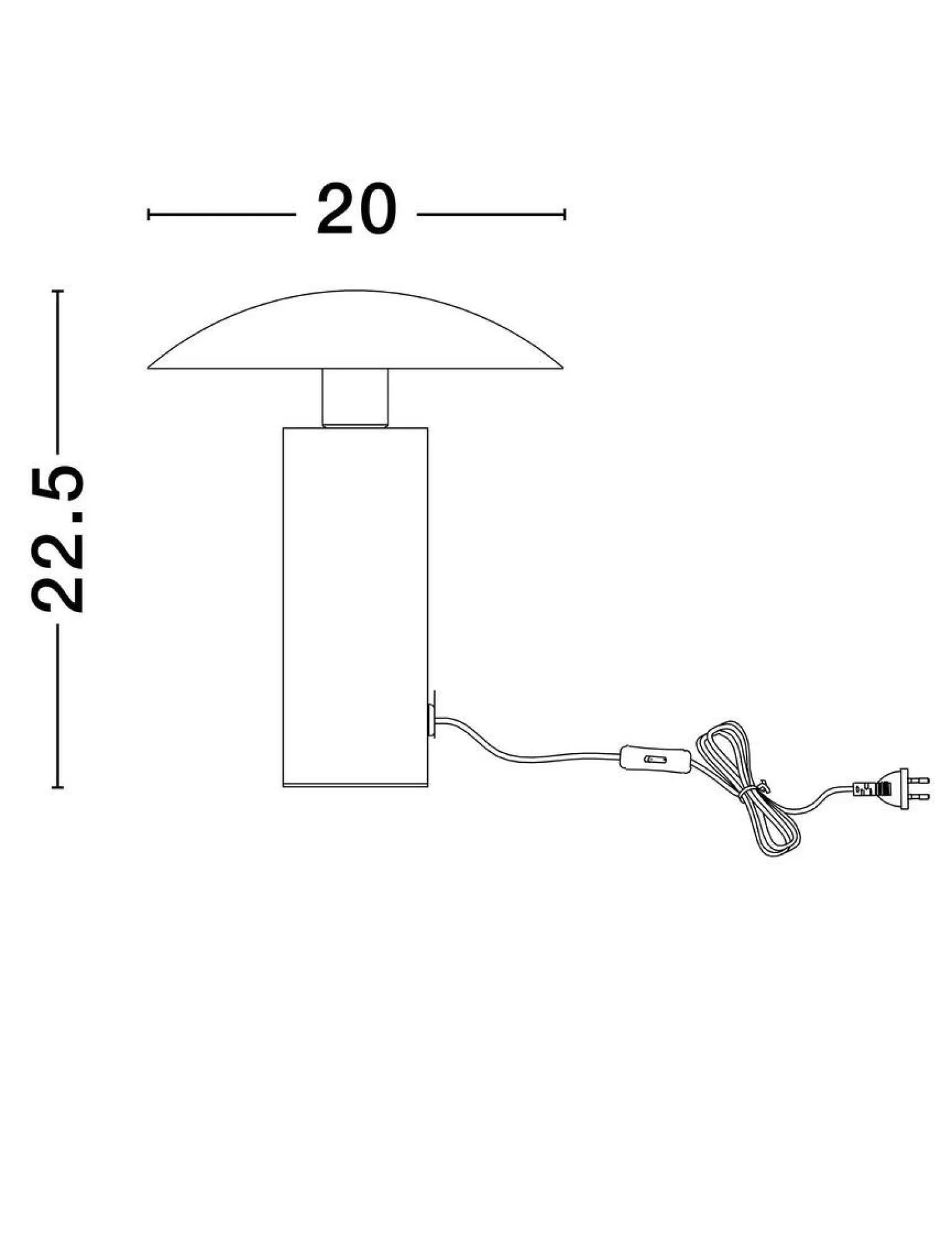 Lampa stołowa wewnętrzna TEJERIAS (LE44959) - Luces Exclusivas