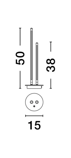 Lampa stołowa wewnętrzna TRENQUE (LE44516) - Luces Exclusivas