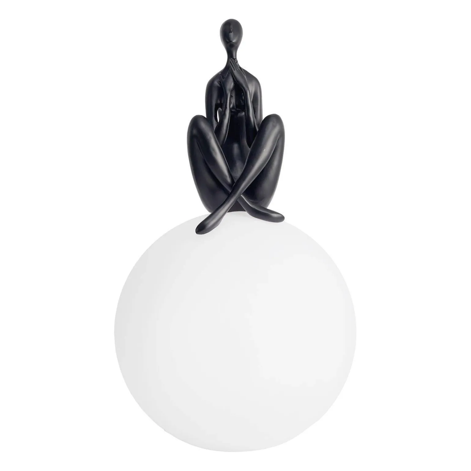 Lampa stołowa WOMAN-3 czarna 35 cm (ST-6020-C black) - Step into Design