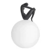 Lampa stołowa WOMAN-2 czarna 35 cm (ST-6020-B black) - Step into Design