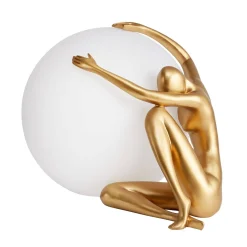 Lampa stołowa WOMAN-1 złota 47 cm (ST-6022-A gold) - Step into Design