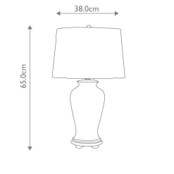 Lampa stołowa Ying (DL-YING-TL) - Elstead Lighting