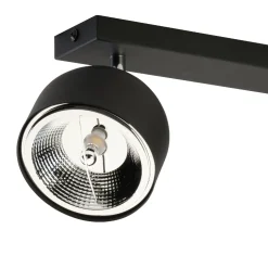 Lampa sufitowa ALTEA czarna 3 PŁ + ŻARÓWKI (6520) - TK Lighting