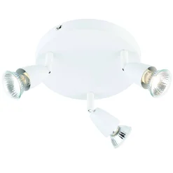 Lampa sufitowa Amalfi 3lt round white 35W (43283) - Saxby