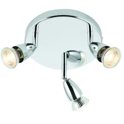 Lampa sufitowa Amalfi 3lt round chrome 35W (43279) - Saxby