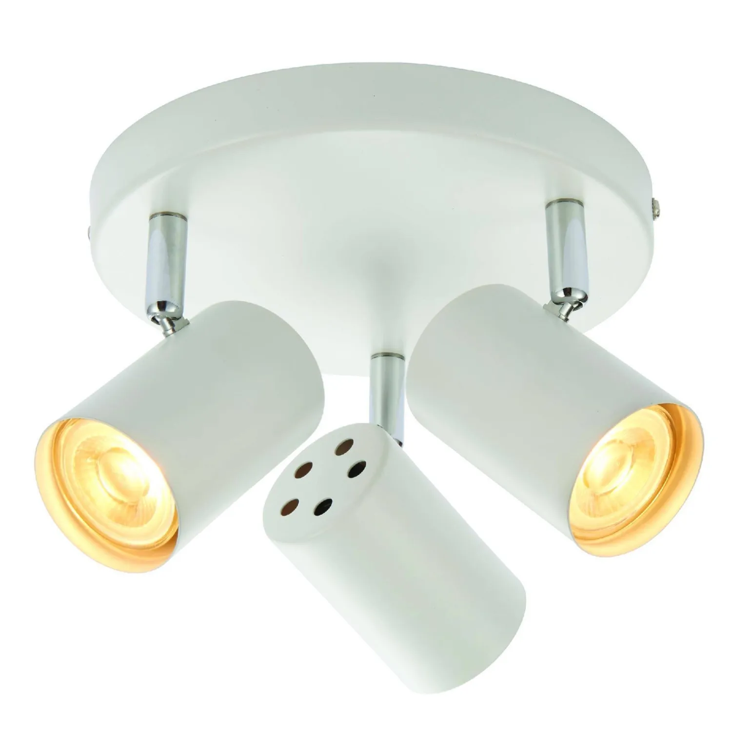 Lampa sufitowa Arezzo 3lt round white 7W (73685) - Saxby
